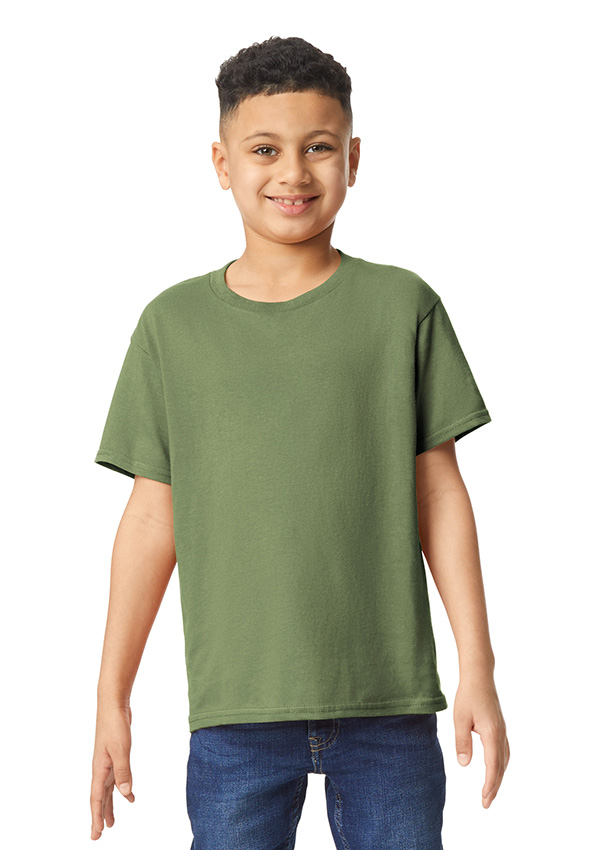 Gildan Heavy Cotton T-shirt for kids - 106 Military Green
