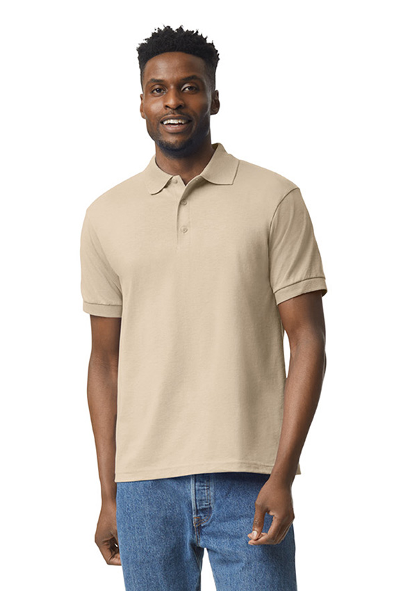 Gildan Dry Blend Jersey Polo - 38 Sand