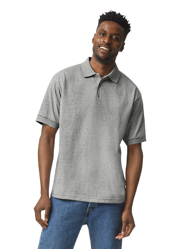 Gildan Dry Blend Jersey Polo - 95 Sport Grey