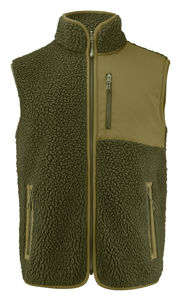 Kingsley Bodywarmer Heren - Mosgroen