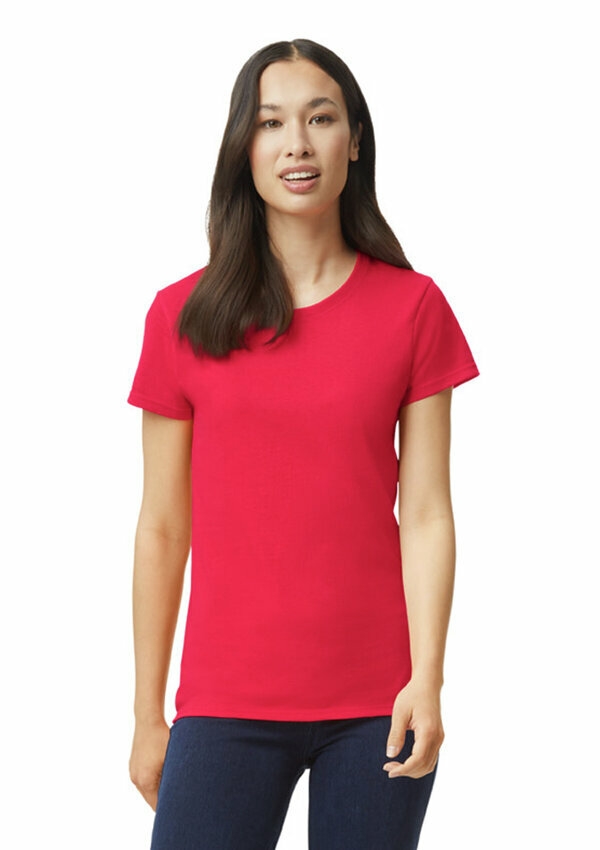 Gildan Heavy Cotton T-shirt for her - 40 Red