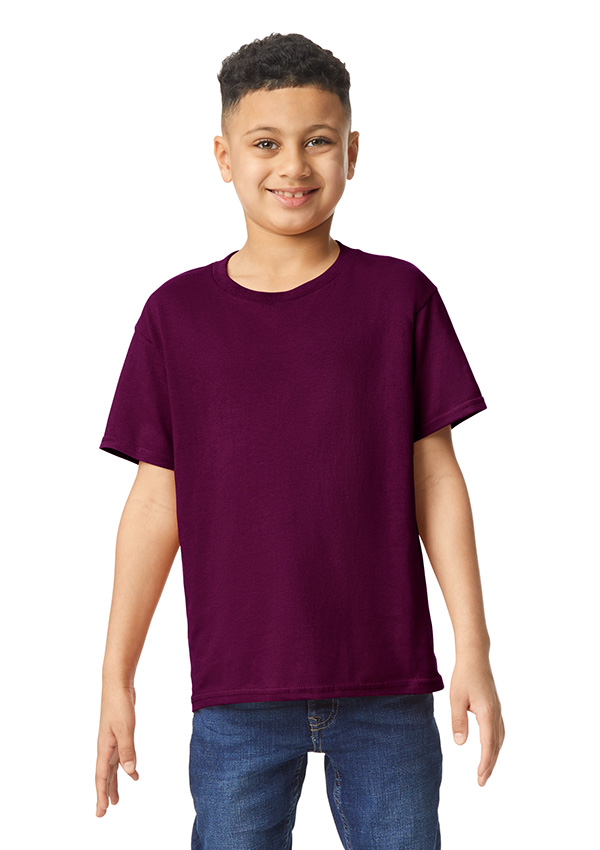 Gildan Heavy Cotton T-shirt for kids - 83 Maroon