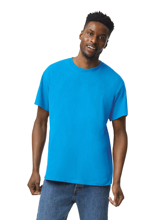 Gildan Heavy Cotton T-shirt - 217 Heather Sapphire