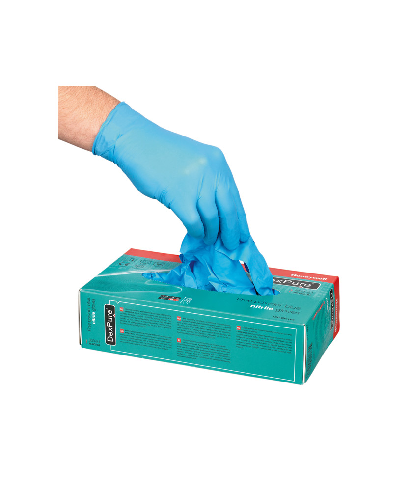 Nitril handschoenen voor eenmalig gebruik, niet gepoederd (4580081)