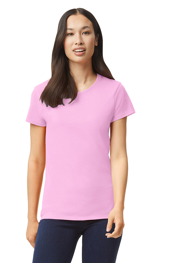 Gildan Heavy Cotton T-shirt for her - 20 Light Pink