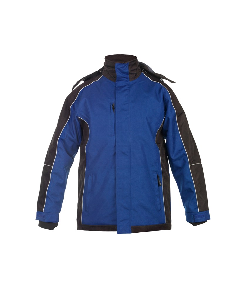Regenparka - KORENBLAUW/ZWART