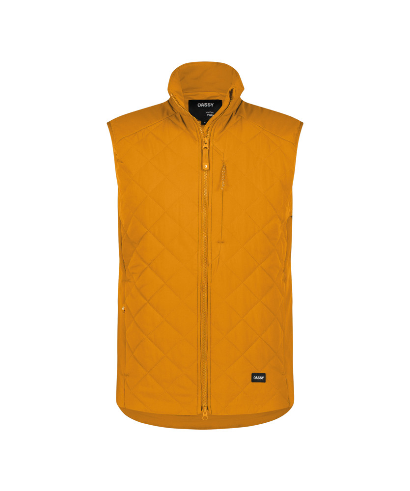 Geïsoleerde bodywarmer - ZONNEBLOEMGEEL