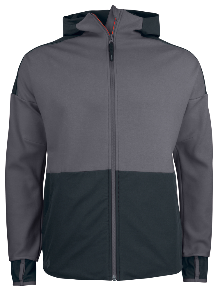 3120 HOODIE MET STRETCH INZETSTUKKEN
