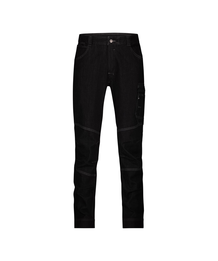 Stretch werkjeans - Zwart