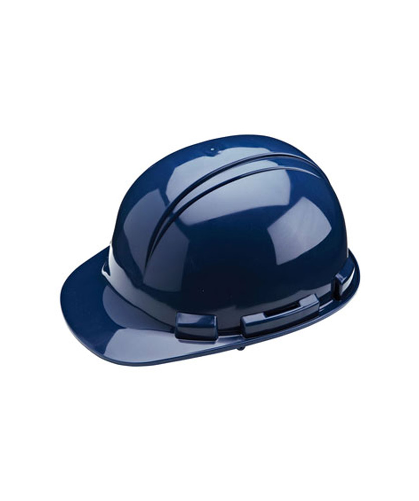 4 punts veiligheidshelm met draaiknoop + zweetband (E-79R) - NORTHERN BLAUW