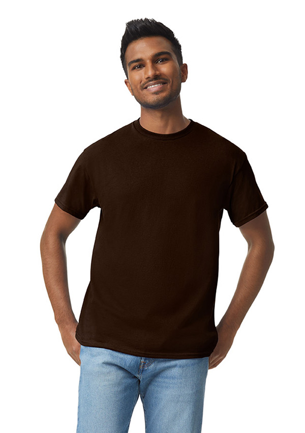 Gildan Heavy Cotton T-shirt - 105 Dark Chocolate