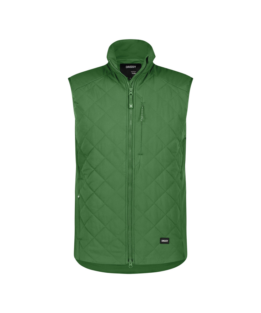 Geïsoleerde bodywarmer - OLMGROEN