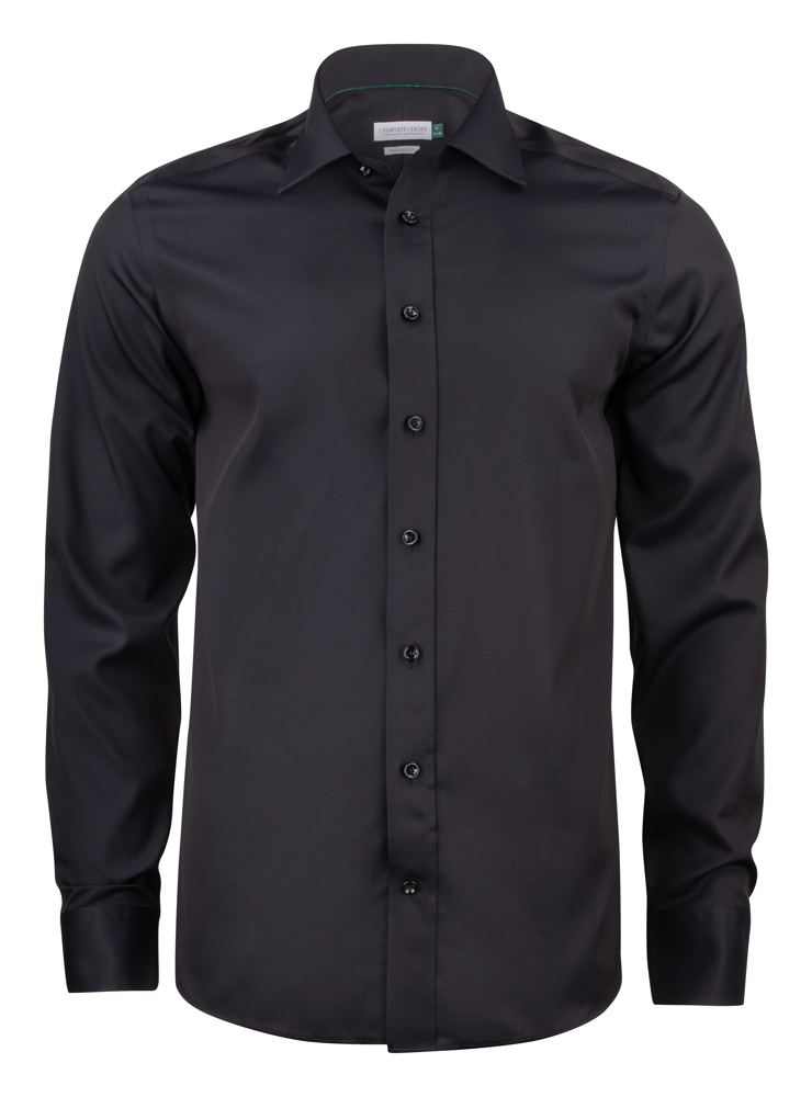 Green Bow 01 Hemd Regular Fit Heren - Zwart