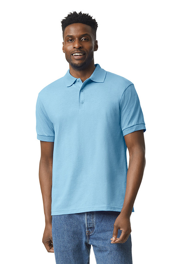 Gildan Dry Blend Jersey Polo - 69 Light Blue