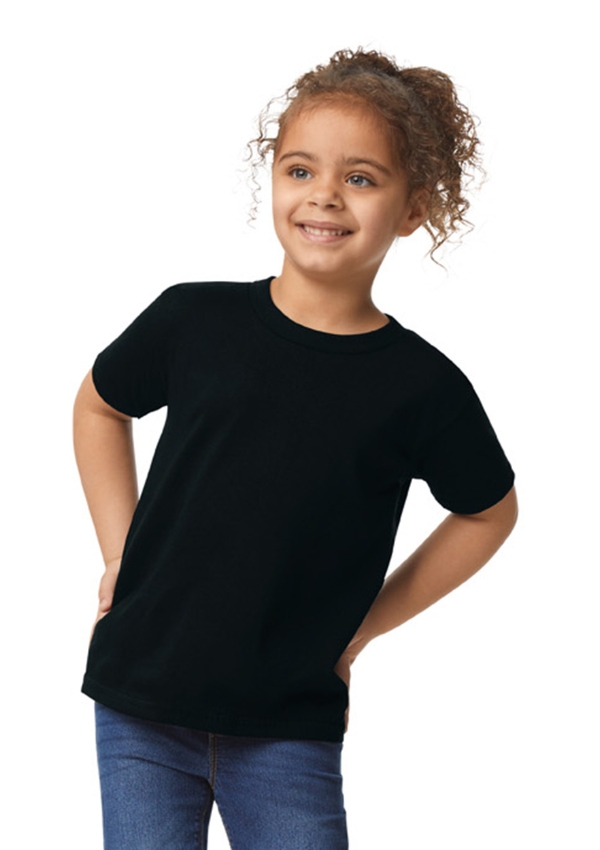 Gildan Heavy Cotton T-shirt for toddlers - 36 Black