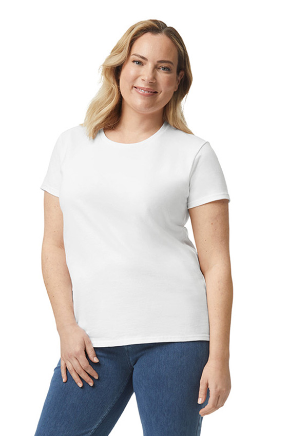Gildan Heavy Cotton T-shirt for her - 30 White